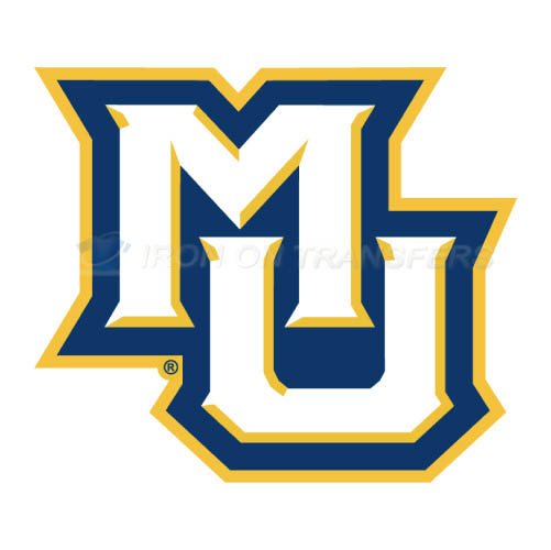 Marquette Golden Eagles Logo T-shirts Iron On Transfers N4963 - Click Image to Close